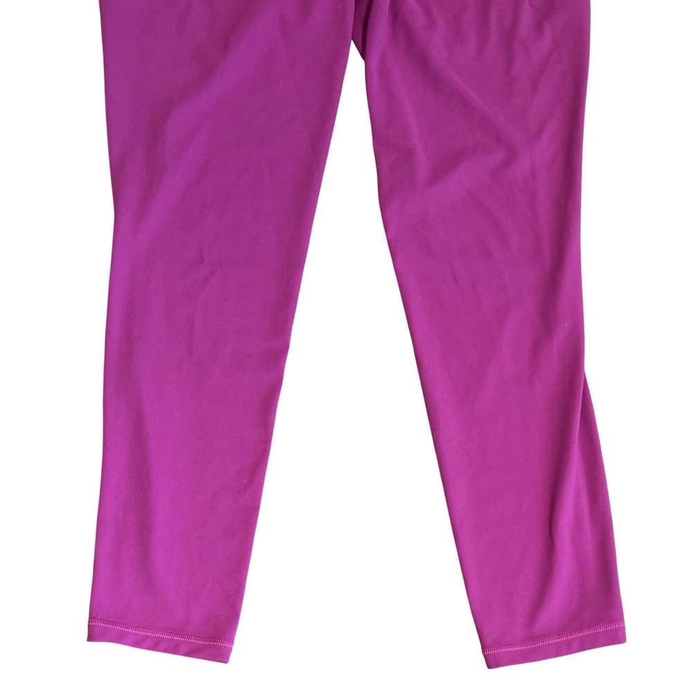 Athleta Salutation Stash Tight Magenta Purple High Rise Leggings Women Large 25" - Picture 2 of 7